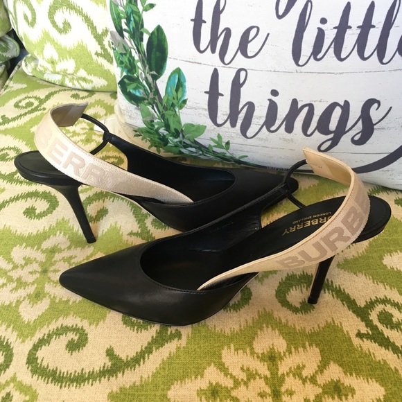 burberry slingback